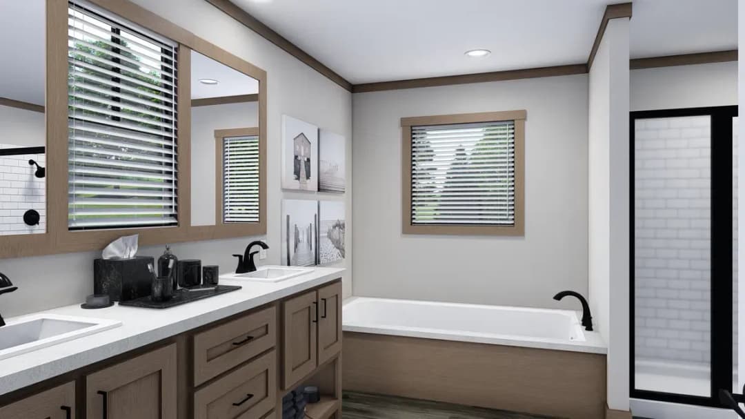 Farm 3 flex elite bathroom home features