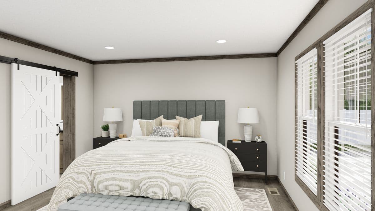 The madison bedroom home features