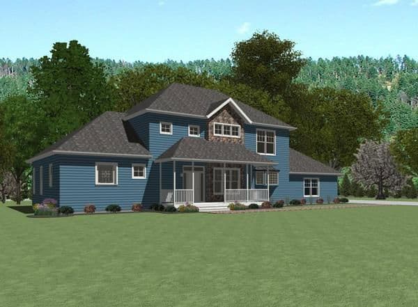 Lexington 5205 hero, elevation, and exterior home features