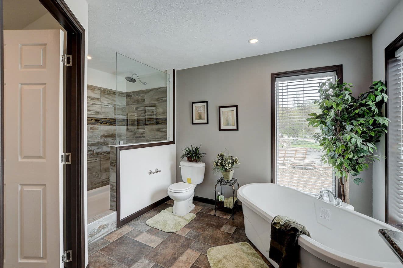 The millennium park 185004 bathroom home features