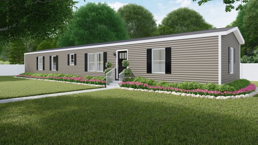 Grand elevation and exterior home features