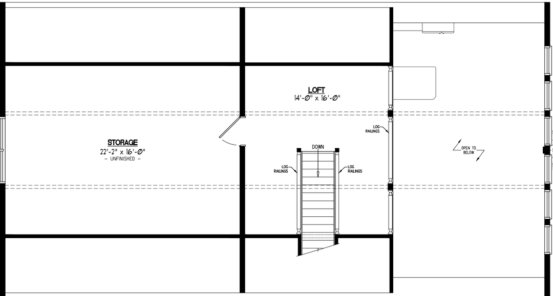 Chalet 2852 interior home features