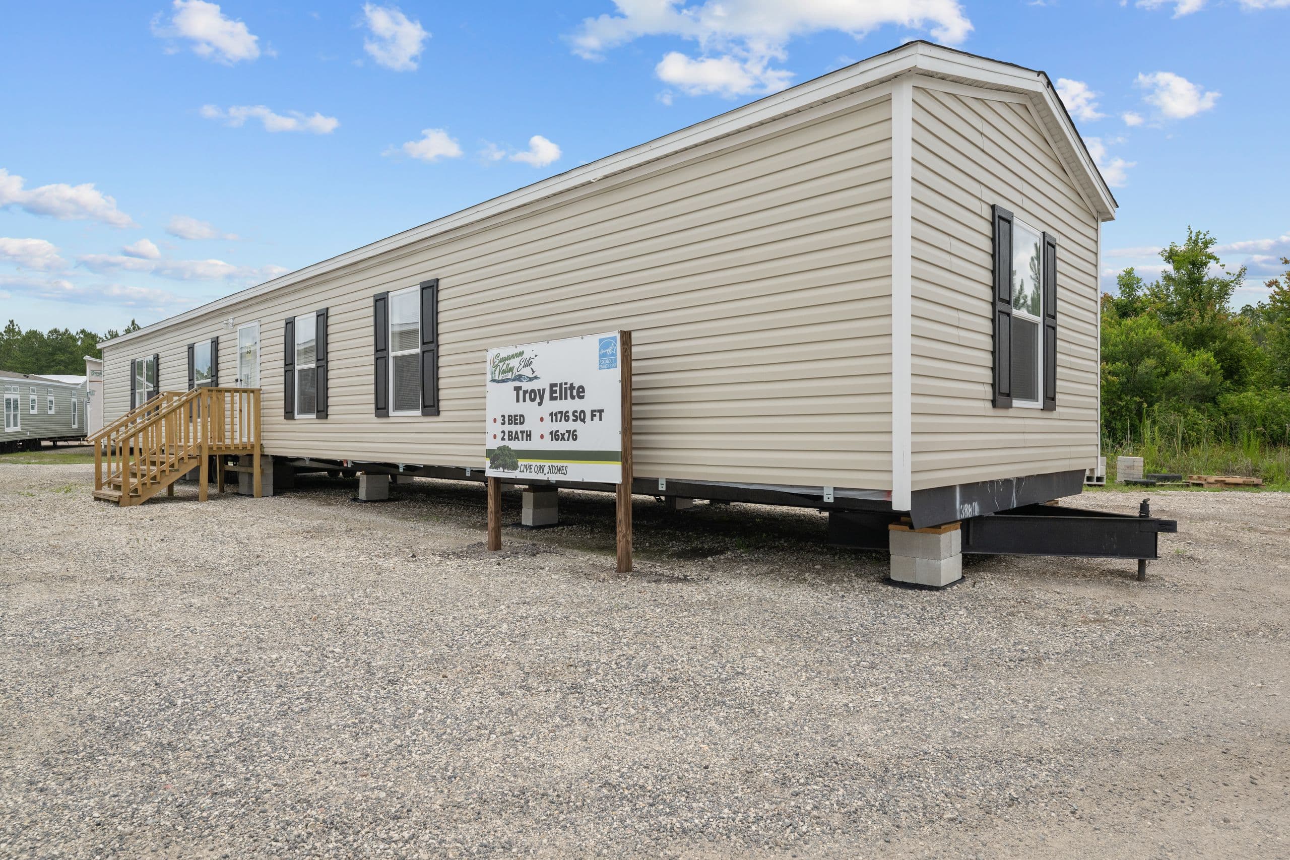 Troy exterior home features