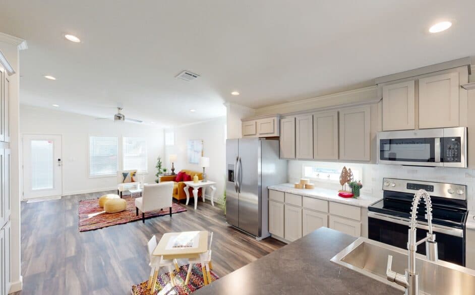 Vue s58-68m kitchen home features