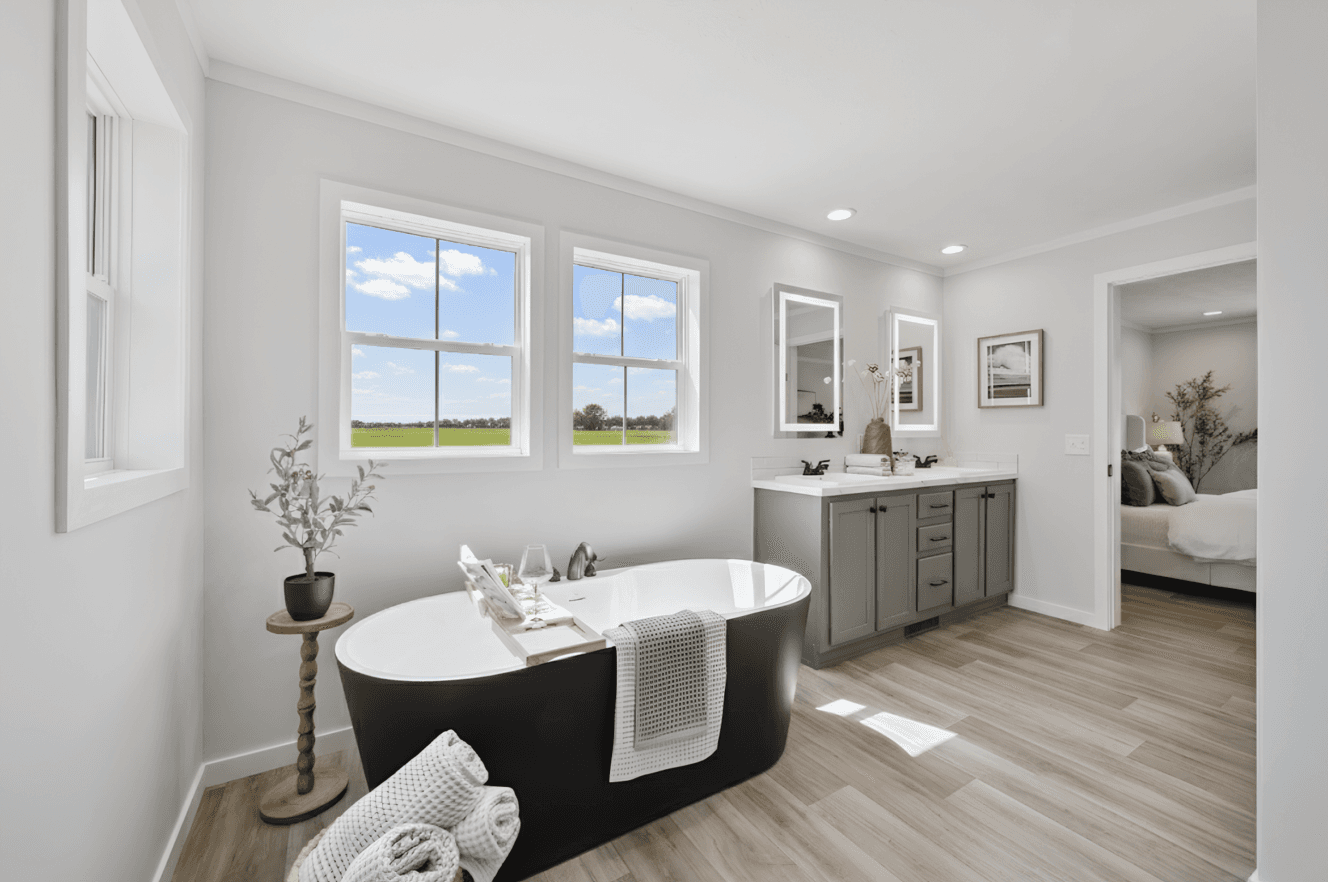 Axis bathroom home features