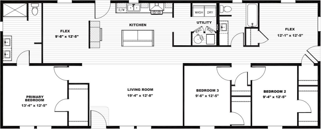 Rocket man floor plan home features