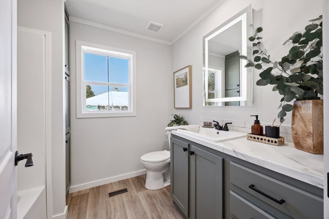 Axis bathroom home features