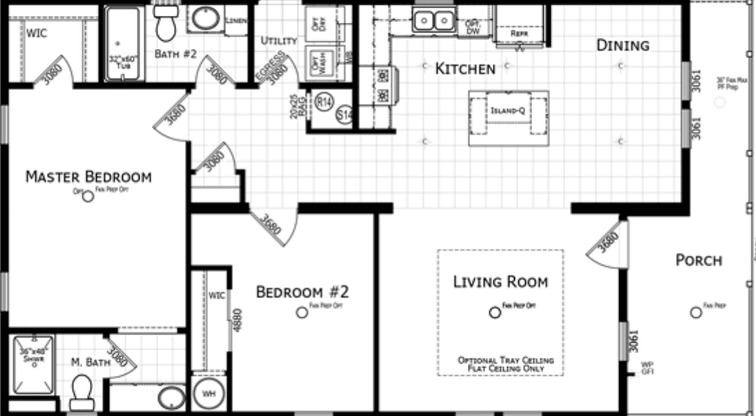 Wagnarville floor plan home features