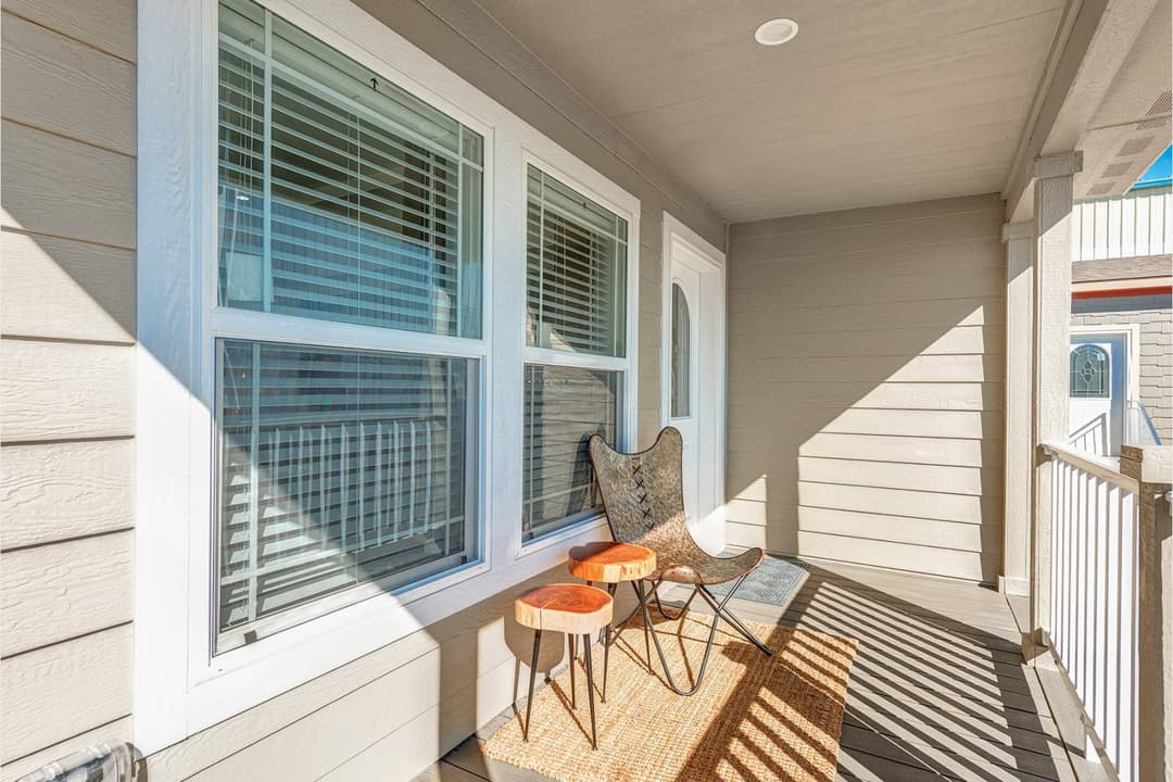 Villager exterior home features