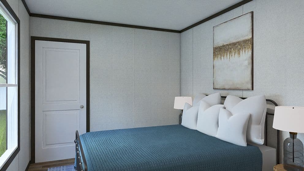 Grand bedroom home features