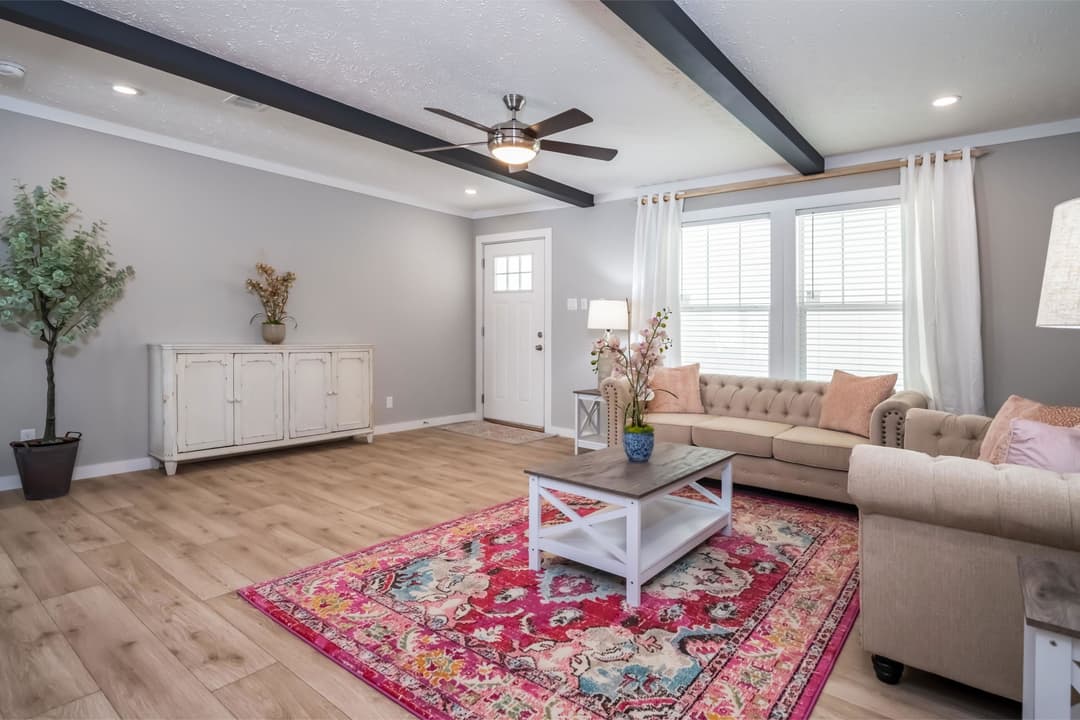 The blackwater interior home features