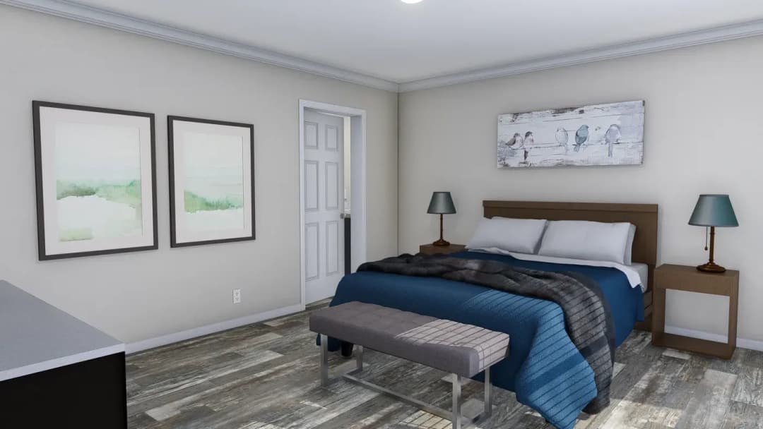 Carolinian m5000 bedroom home features