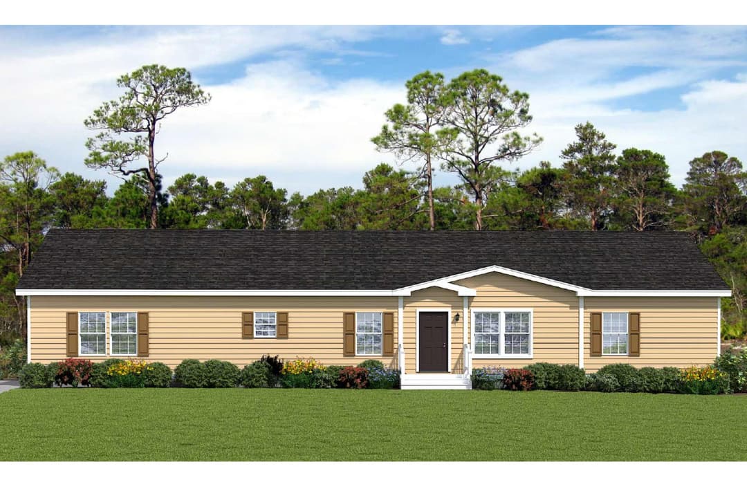 Andrew elevation and exterior home features