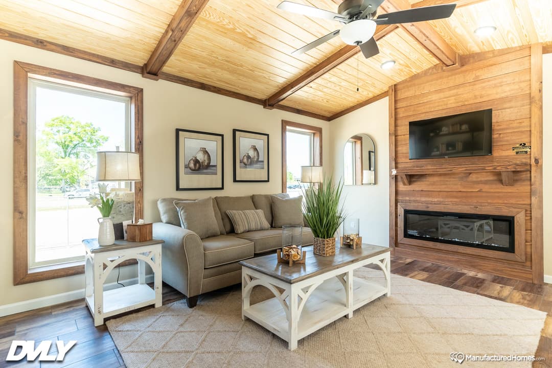 The lodge 2 interior home features