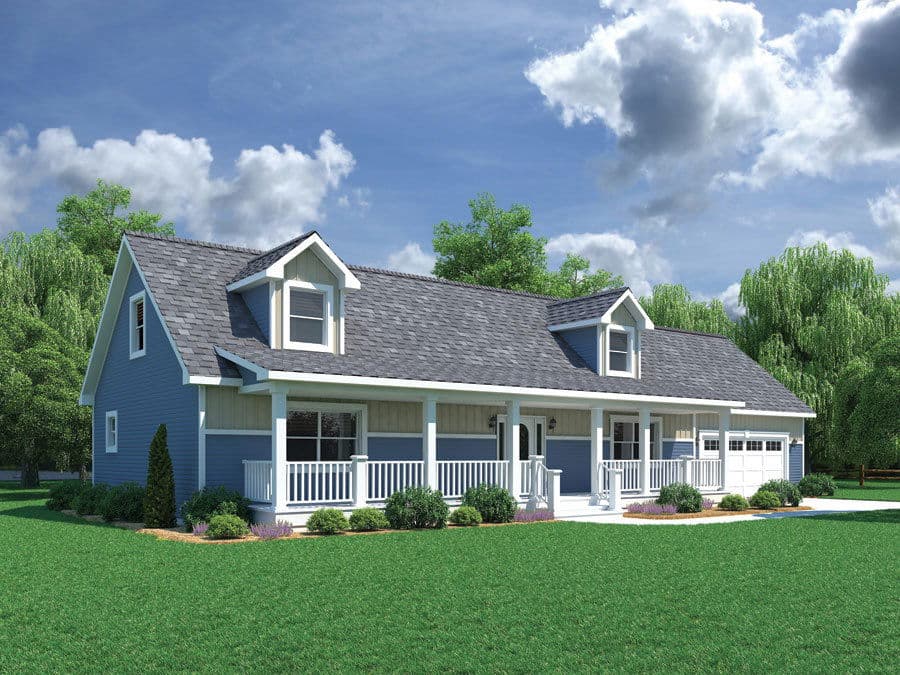 Providence ii 52 elevation and exterior home features