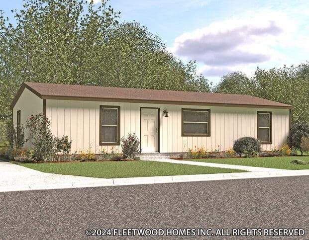 Pure 24443u hero, elevation, and exterior home features
