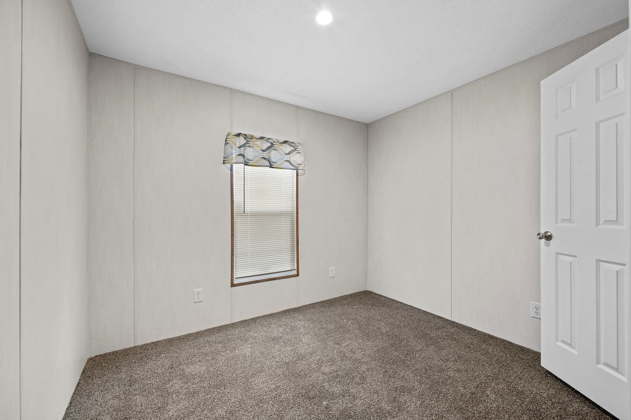 The telford bedroom home features