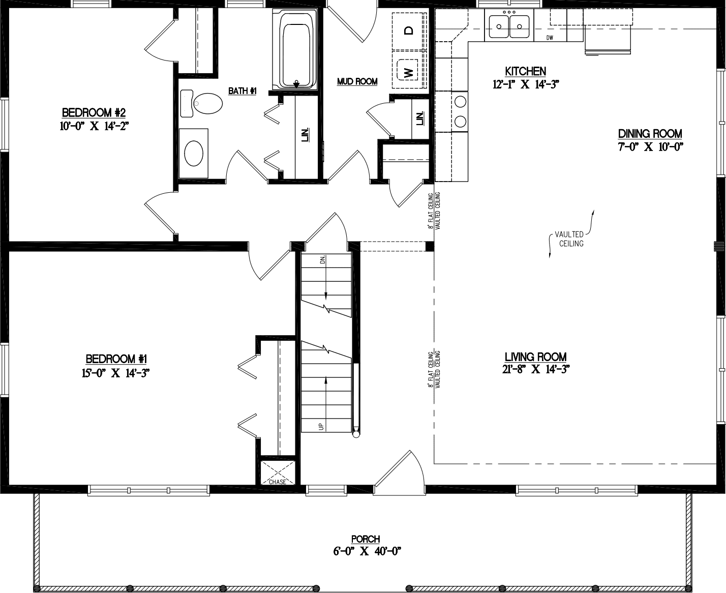 Glacier 3044 floor plan home features