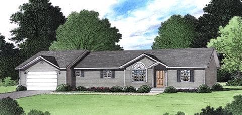 Wyoming hero, elevation, and exterior home features