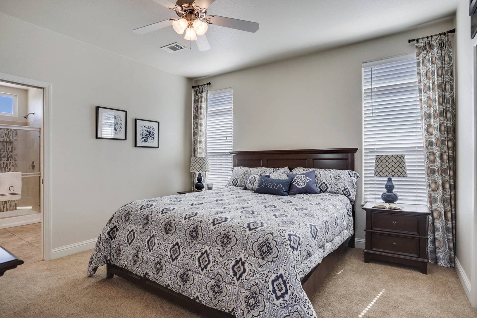 American freedom 2848pc2  bedroom home features