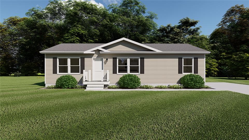 Evolution series pierce model 3250 hero, elevation, and exterior home features