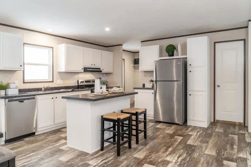 Capstone kitchen home features