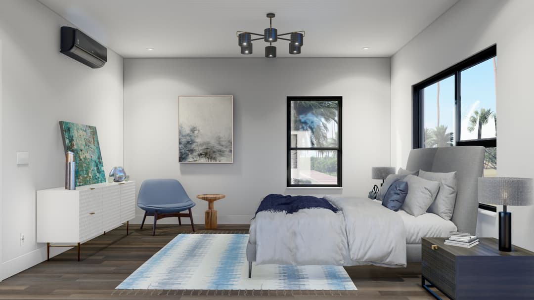 Model 30 bedroom home features