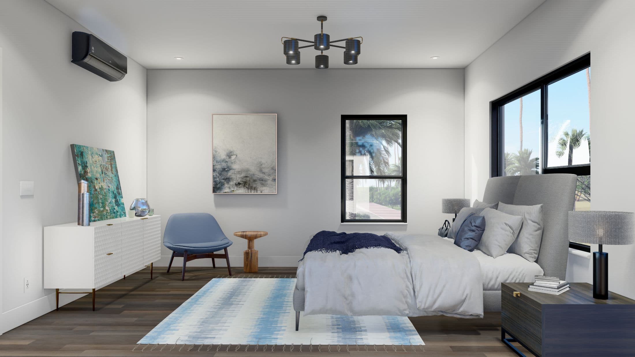 Model 30 bedroom home features