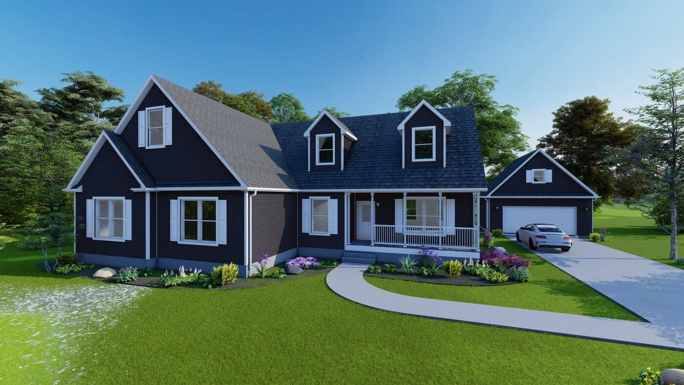 Elite 2.3 46643a hero, elevation, and exterior home features