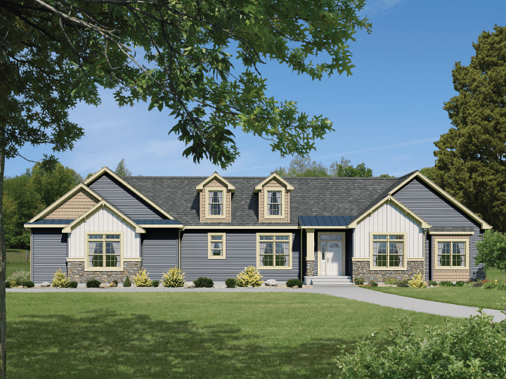 Aristocrat er7 hero, elevation, and exterior home features