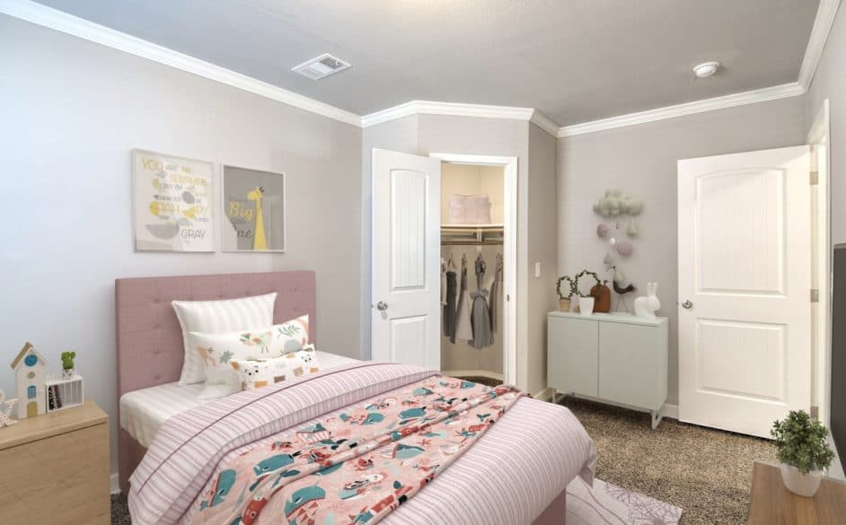 Comfort 5176 bedroom home features