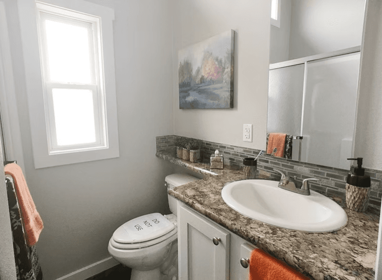 Still water bathroom home features