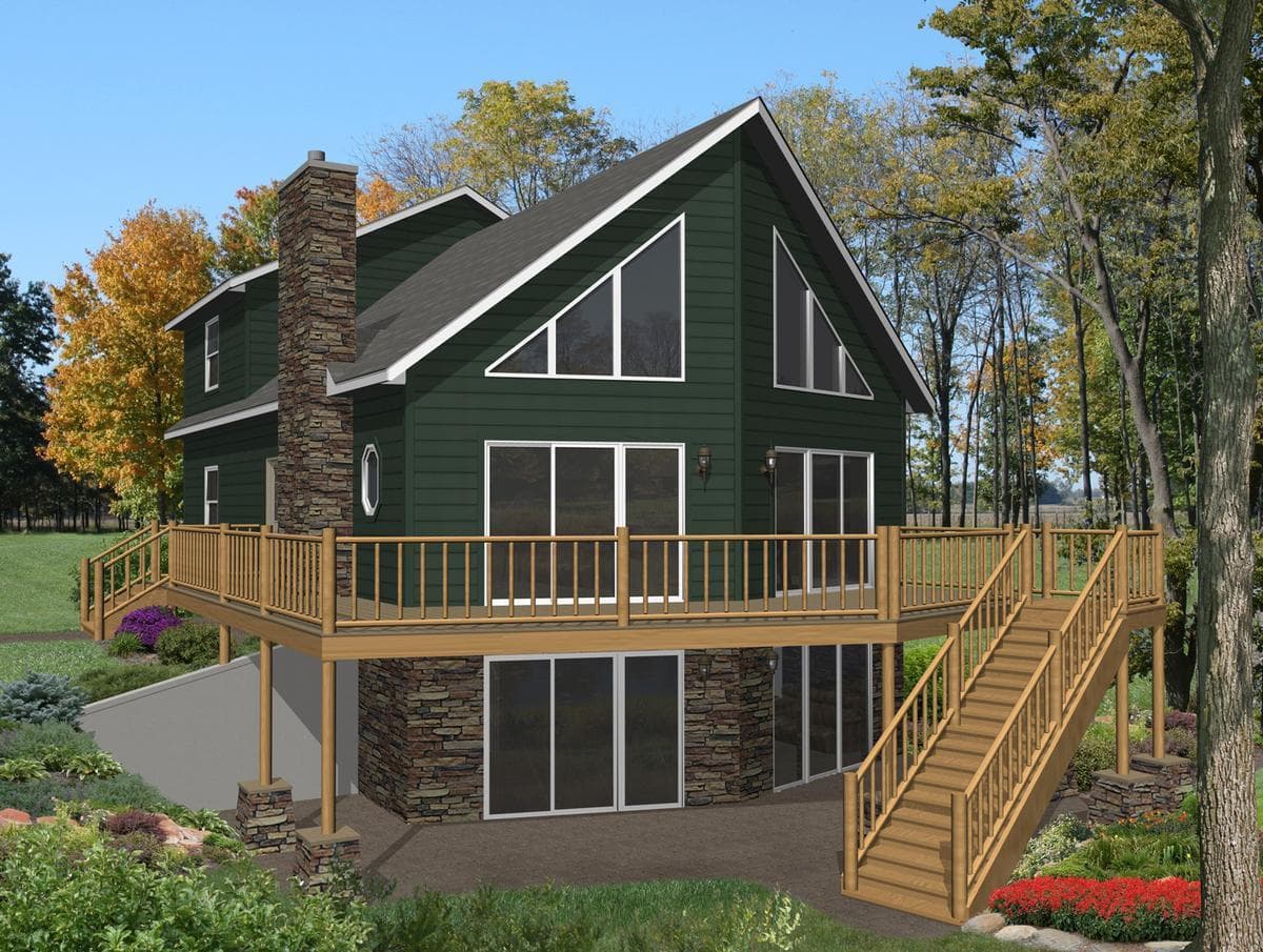 Tamarack hero, elevation, and exterior home features