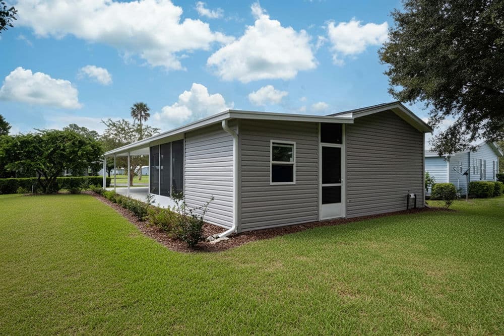 Everglade exterior home features