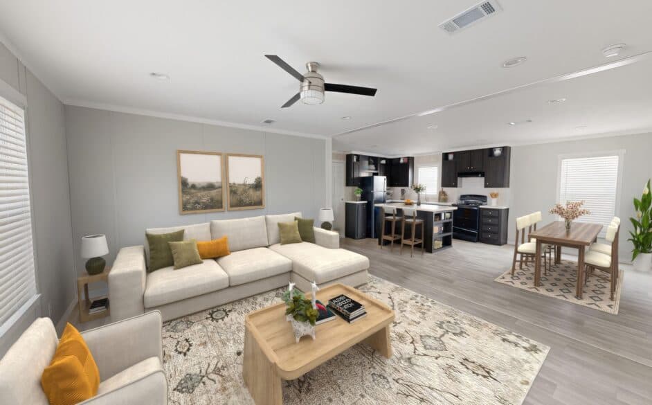 Frontier lodge t68s interior home features