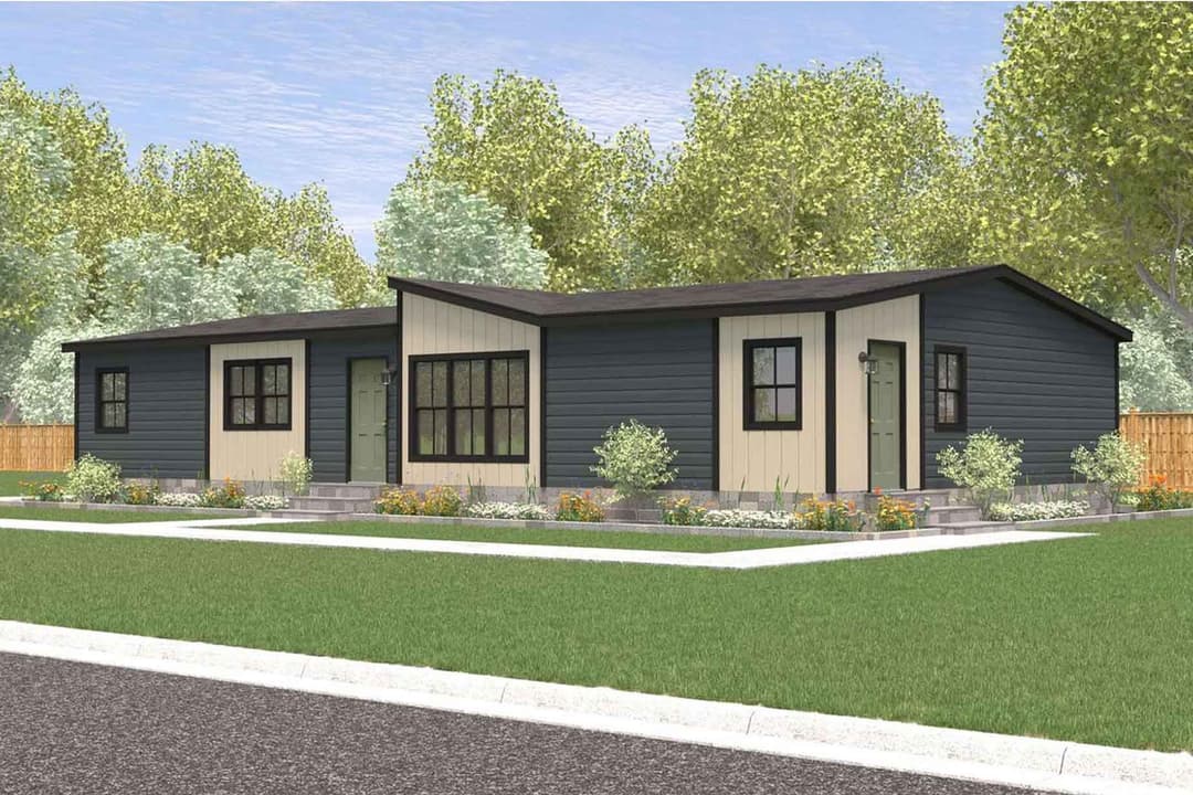 Axis 32563n hero, elevation, and exterior home features