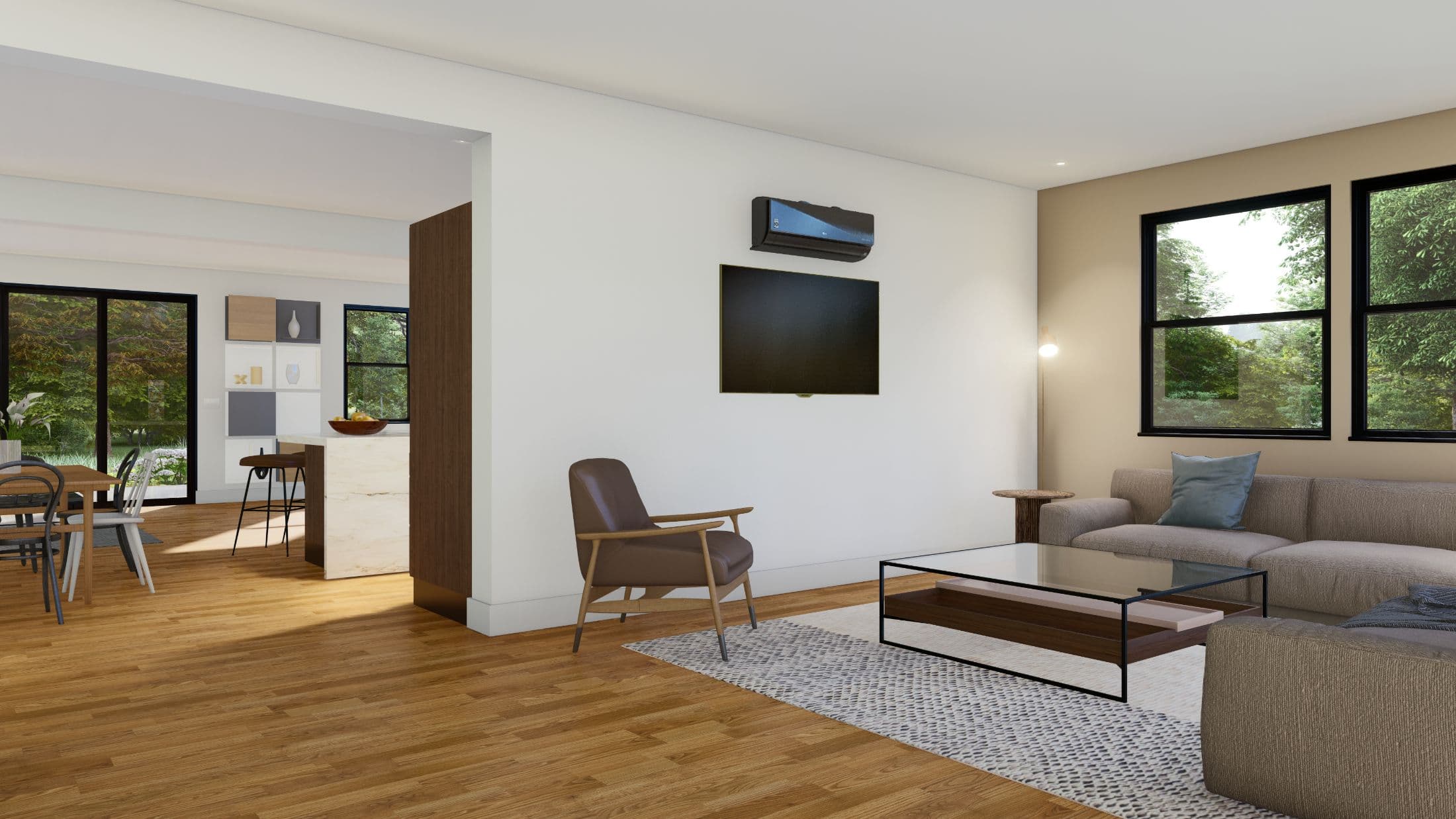 Model 28 interior home features