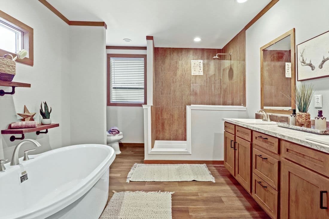 The durango bathroom home features