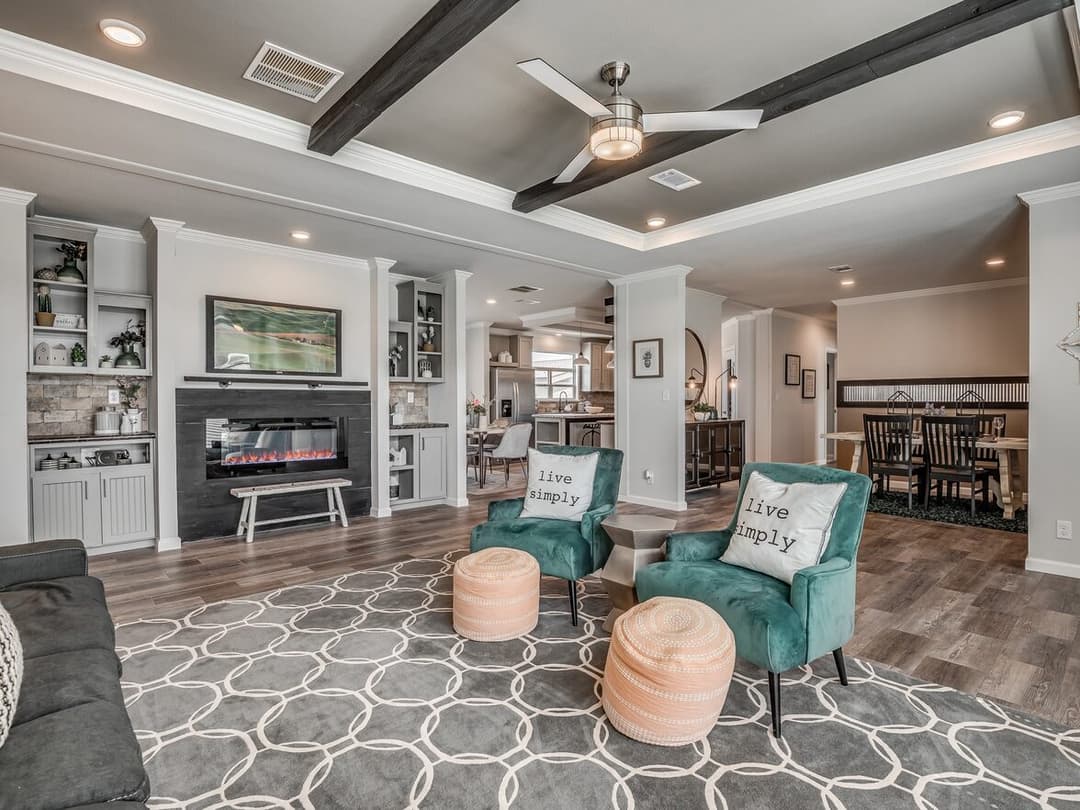 Vintage farmhouse flex 47643a interior home features