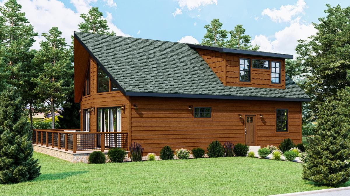 Tahoe hero, elevation, and exterior home features