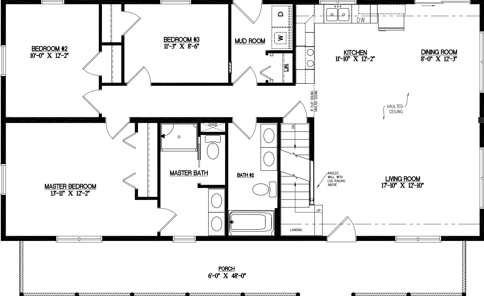 Glacier 2652 floor plan home features