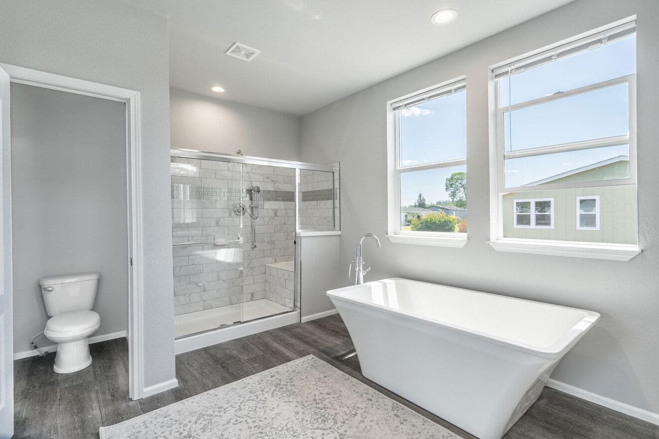 The ranch house 30683r bathroom home features