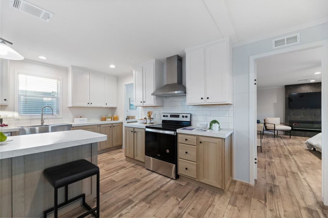 The perry 28764c kitchen home features