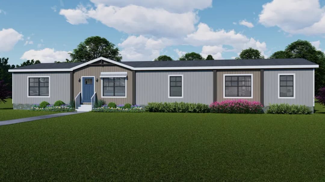 Nellie hero, elevation, and exterior home features