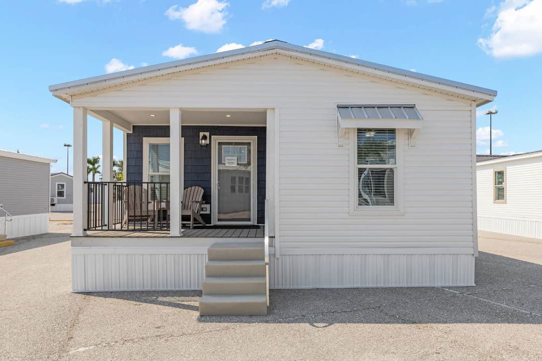 Sanibel elevation and exterior home features