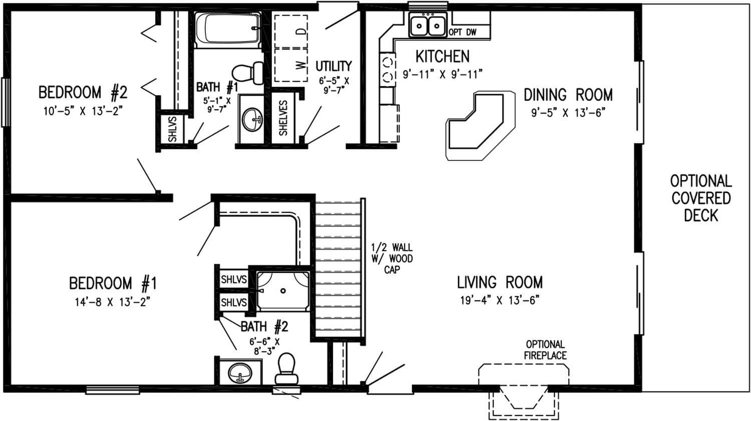 Paxton ii floor plan home features