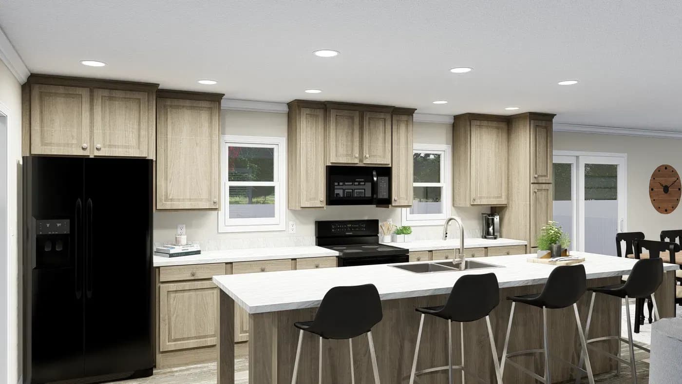 Carolinian m5010 kitchen home features