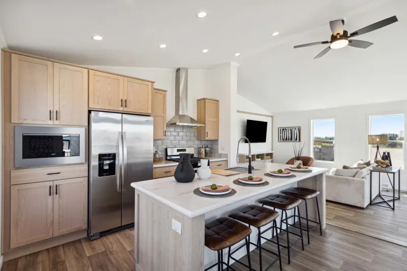 Wood manor d505 kitchen home features