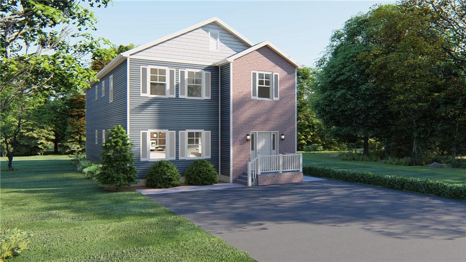 Fitchberg hero, elevation, and exterior home features