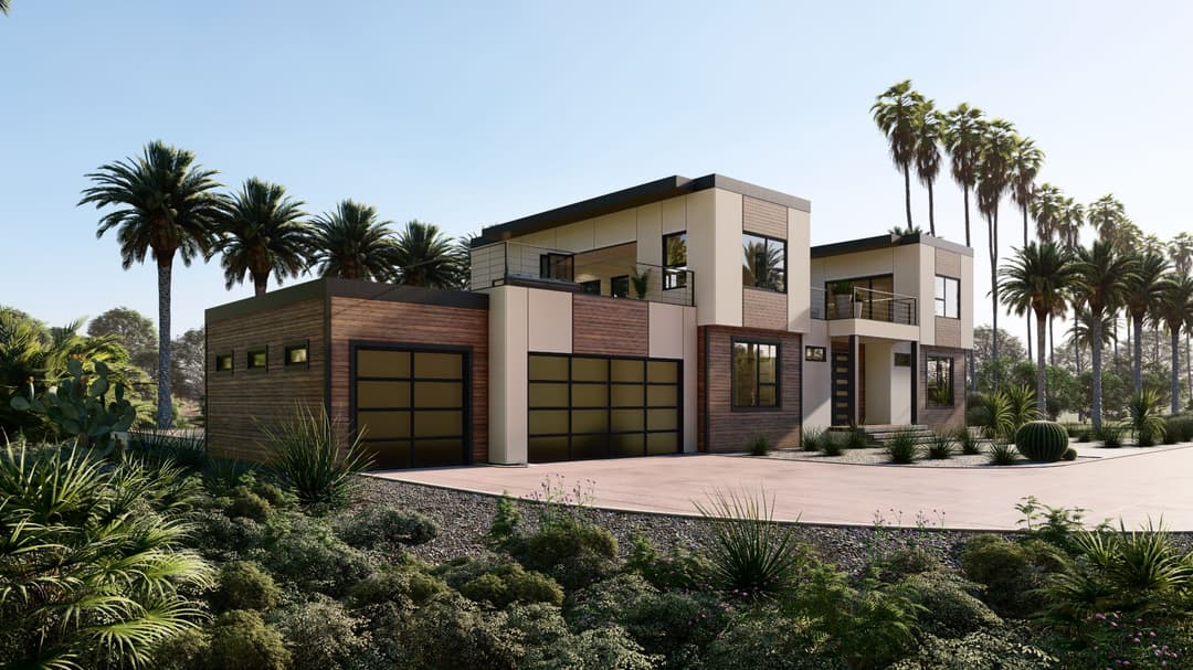 Model 30 exterior home features